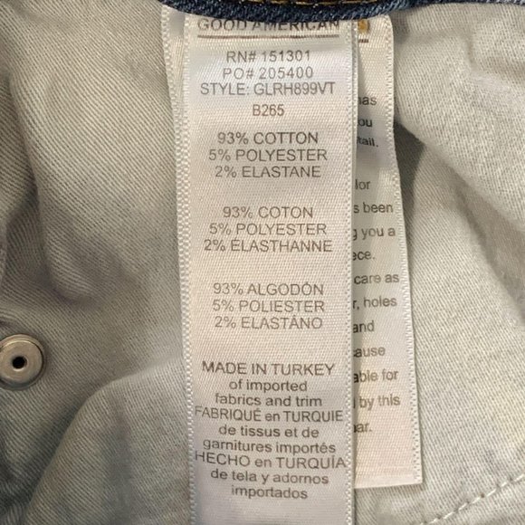 Good American Good Legs Jeans Size 28 - Picture 4 of 7